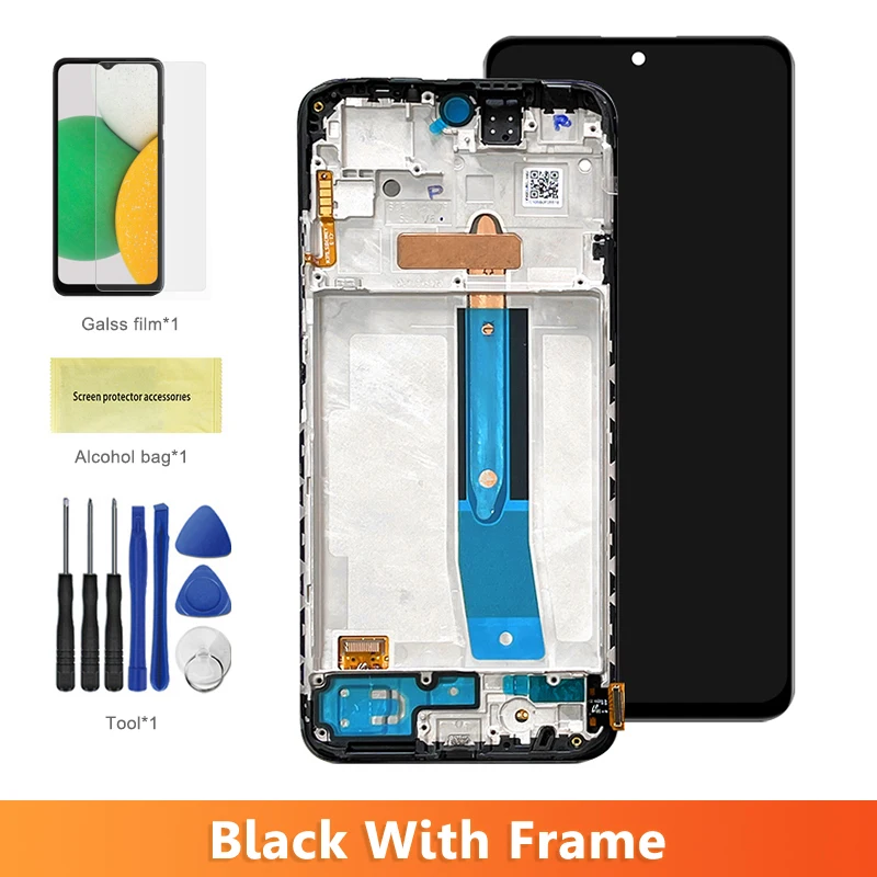 AMOLED dla Xiaomi Redmi Note 11 wyświetlacz LCD Note 11 2201117TG ekran dotykowy szklany Digitizer do Redmi Note 11S 2201117SG ekran