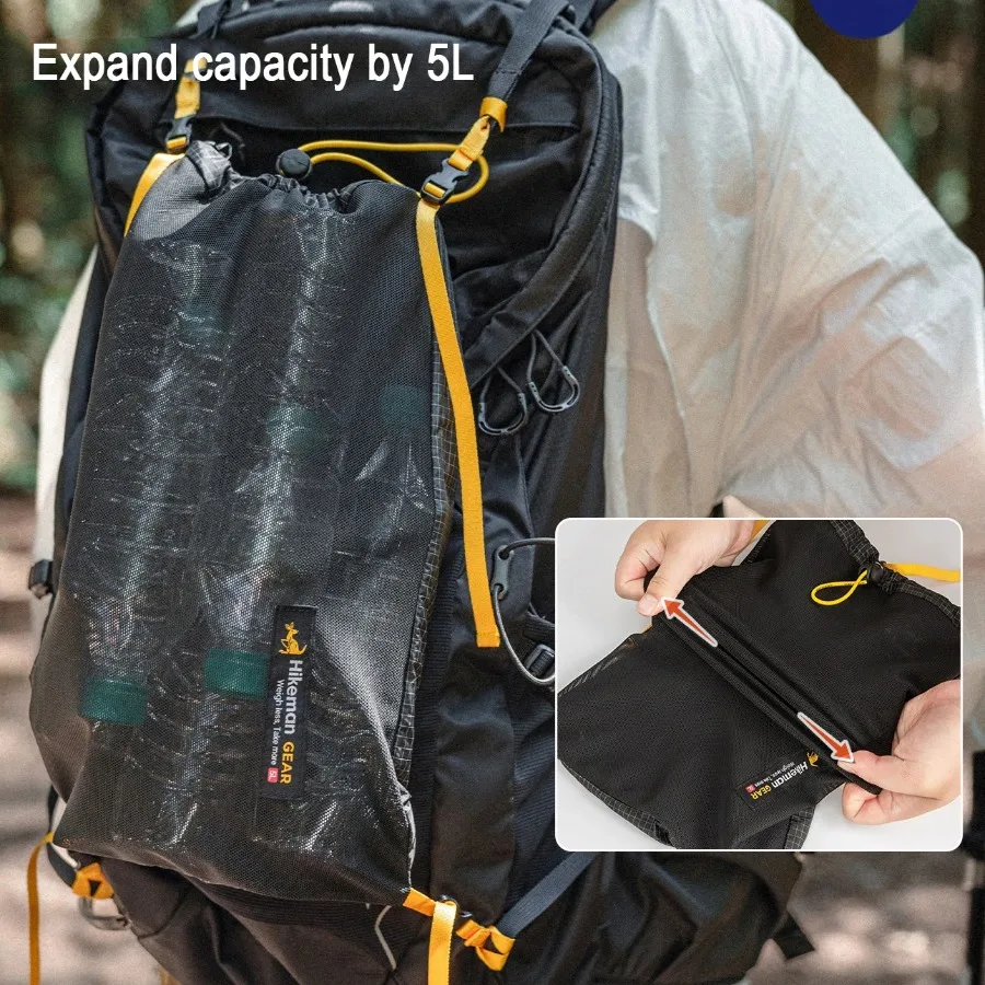 Outdoor Expansion Bag Multi Functional Tactical Backpack Waterproof Wear-resistant Climbing MOLLE System Tool Accessory Package