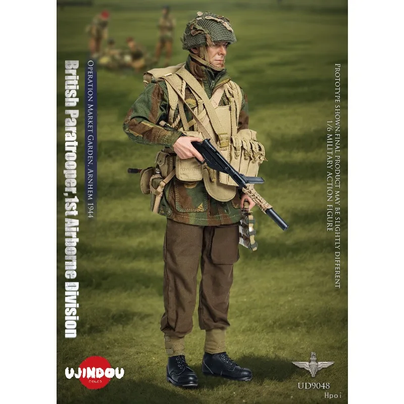 Original UD9048 World War II British First Parachute Division - Market Garden Action 1/6 Mobile Model Toy Collect Gifts Spot