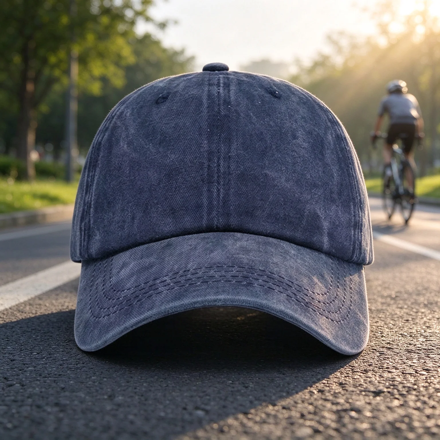 Washed Cotton Baseball Cap Outdoor Breathable Mesh Cap Summer Sun Protection Hat Fits Men Women Adjustable Casual Vintage Hats