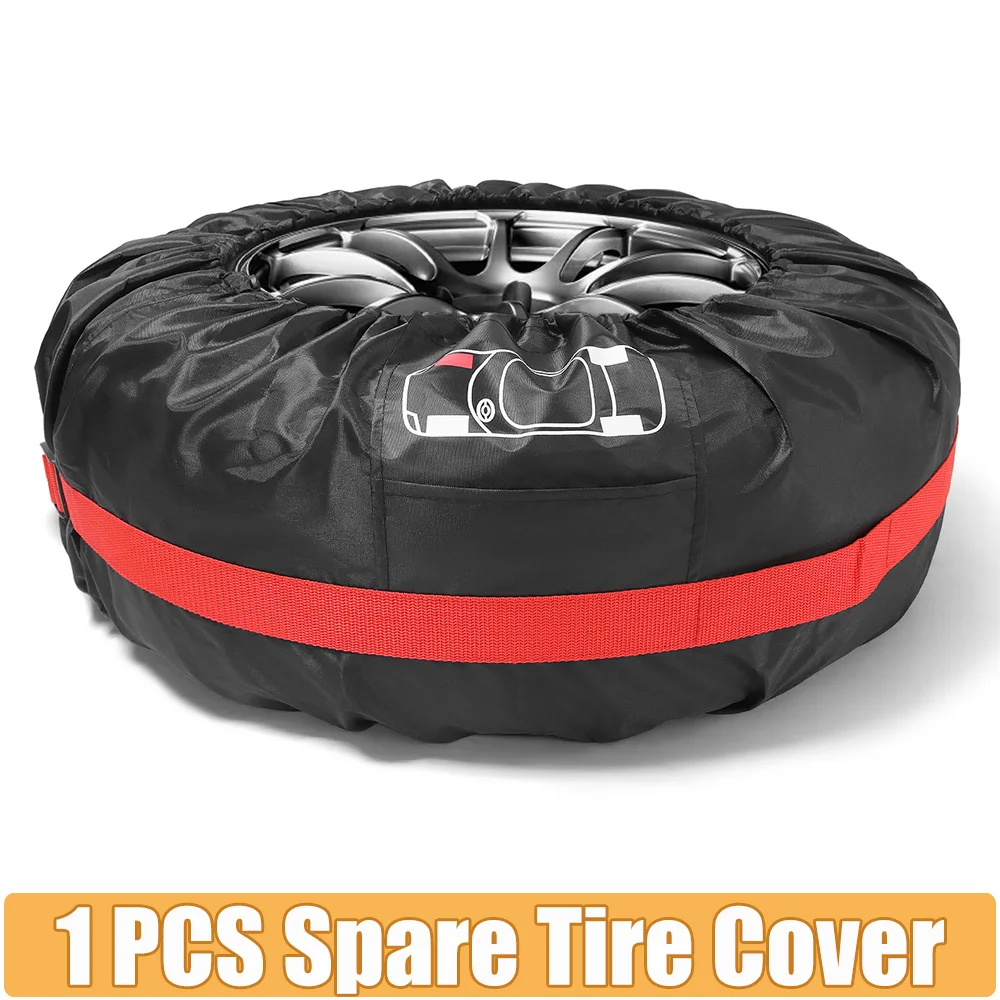1 PCS Universal Auto Ersatz Reifen Abdeckungen Fall Auto Rad Reifen Lagerung Taschen 210D Oxford Tuch Schutz Tasche Für Auto lkw RV Rad