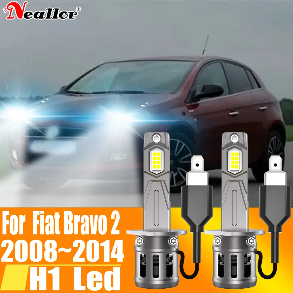 

2 шт., Автомобильные светодиодные лампы H1 12 В 55 Вт 2008 ~ 2014
