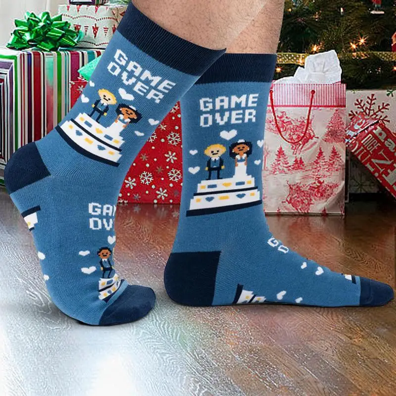 Cute Novelty Colorful Socks Fun Socks Women Funky Socks Words Design Cute And Funny For Christmas Gifts Funny Gifts For Men