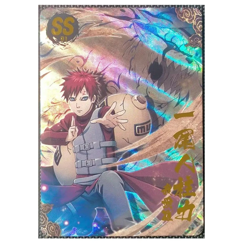 Anime NARUTO Rare SSP SP SS Refraction Foil Kakashi Nohara Rin Konan Pain Toys for boys Collectible Cards Birthday Present