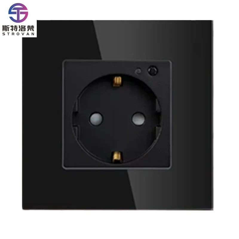 

STLF European Standard 16A 3520W Smart Outlet, Compatible with Google Home Timing & Power Monitoring Function Smart Socket