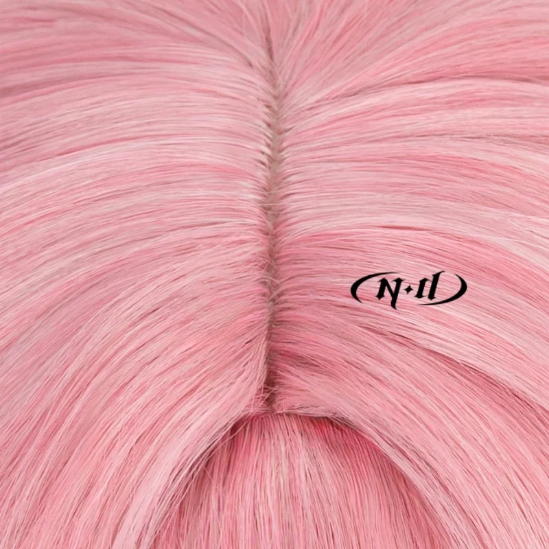 Parrucche Cosplay ND Cyrene Parrucchino rosa Honkai Star Rail Parrucche per capelli Cosplay per donne Comic Con Coser Sintetico resistente al calore
