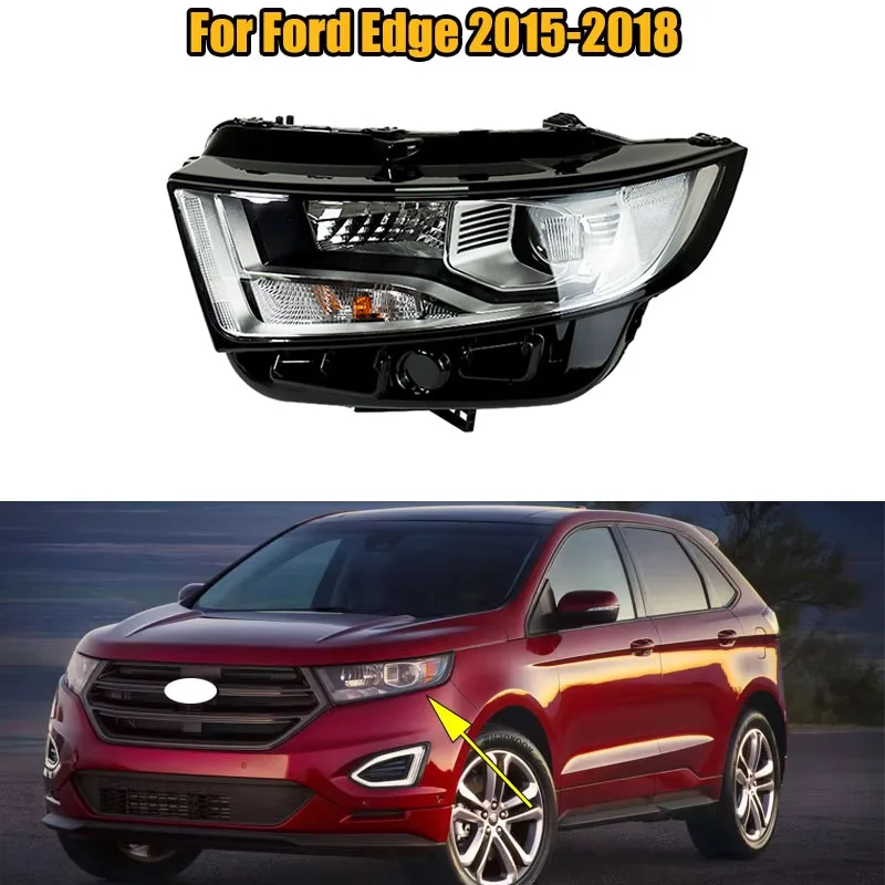 

For Ford Edge 2015 2016 2017 2018 Car Headlight Headlights Car Lamps Daytime Running Lights Car Accessories
