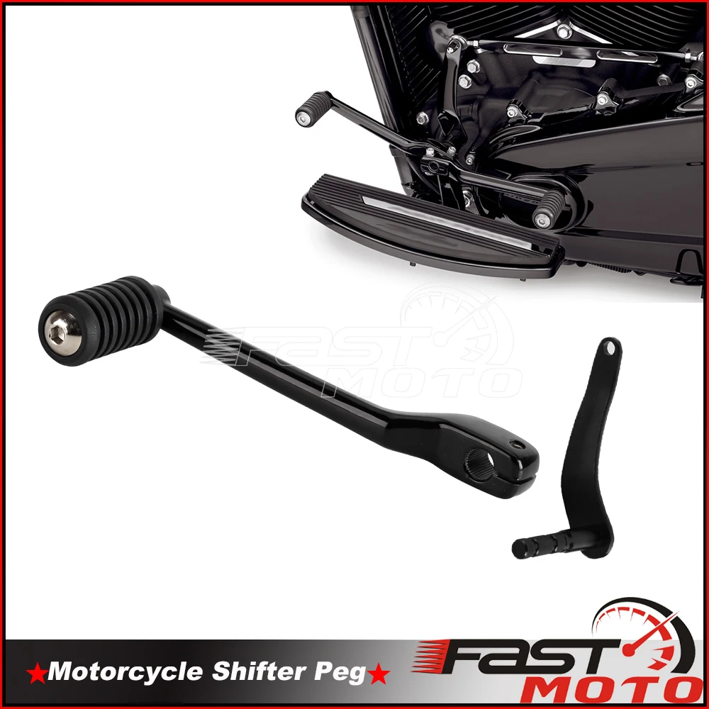 

Motorcycle Pedal Heel Shift Lever Gear Shifter Shift Peg For Harley FL Softail Touring Trike XL883 1200XL Electra Glide Springer