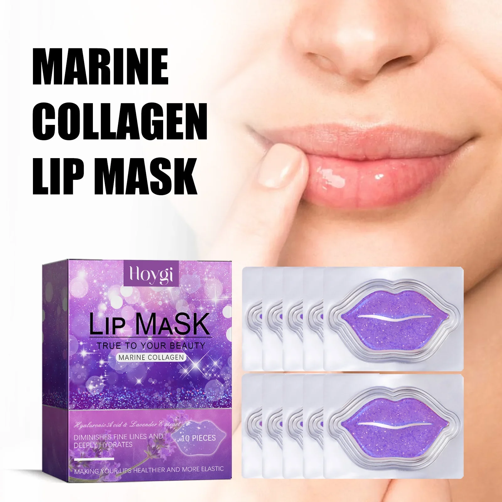 Exfoliating Lip Mask Anti Dryness Cracked Remove Dead Skin Repair Gloss Plumper Moisturizing Brightening Reduce Lip Lines Patch