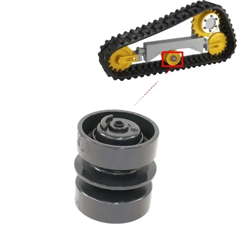 

Compact Track Skid Steer Loader Chassis Parts Bottom Roller Drive Sprocket Rear Idler T630 T180 T190 T200 RT210