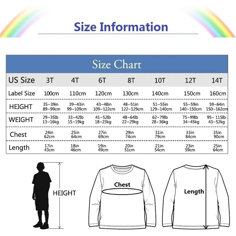 Kids Casual T-shirt Solar System Pattern Tops Baby Boys Cotton Fashion Shirt 3-14T Children Long Sleeved Tees