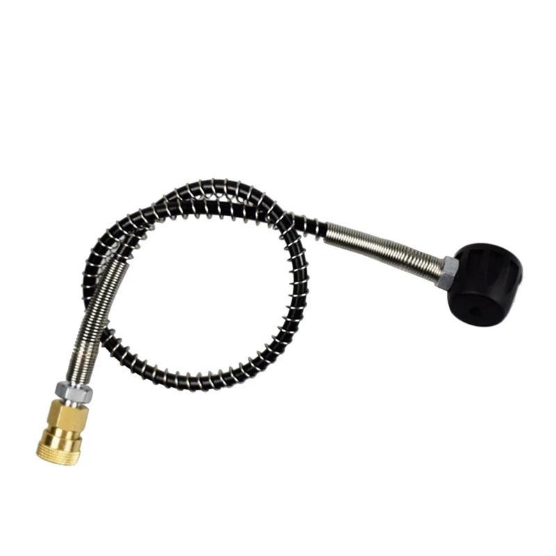 

DIDEEP Conversion Adapter For Yoke To 8Mm Quick Inflation Connector For Inflator Hose Diver Standard BCD Dry
