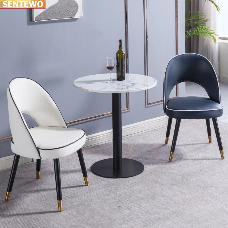 Dining Chair Sillas Cadeira Chaise Sedie Chaises Salle Manger 6 Room Set Home Furniture Dinning Chairs Sandalye Modern Luxury