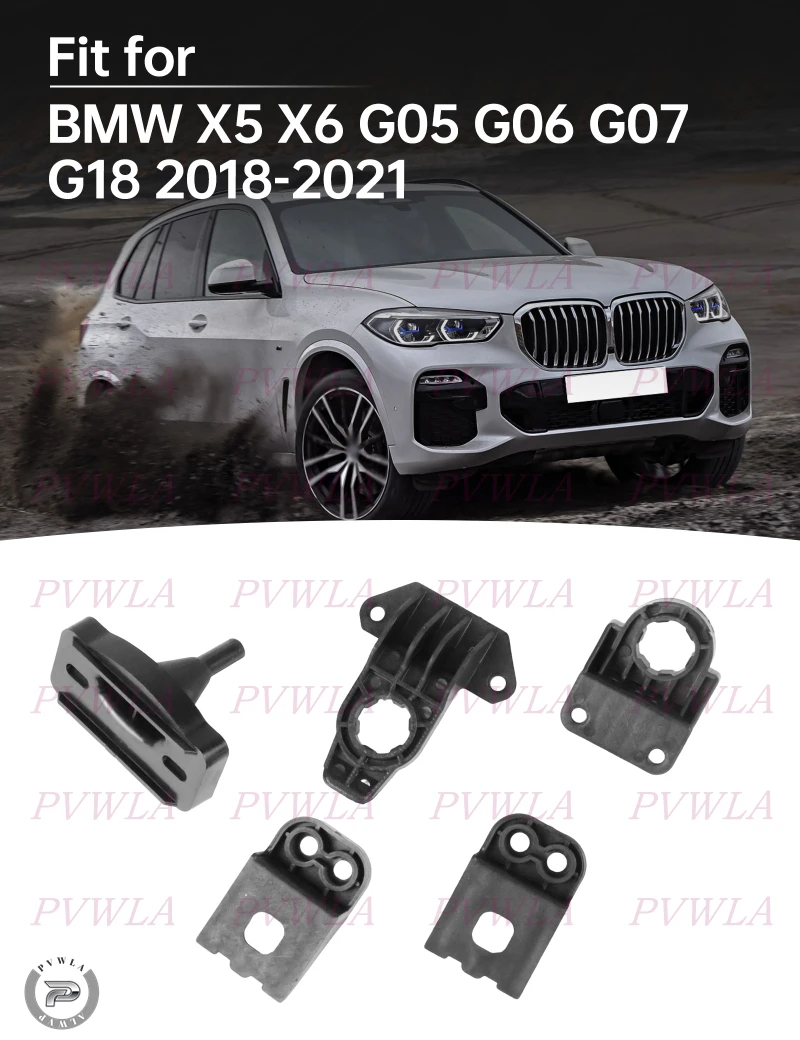 

Front Headlights Bracket HeadLamp Repair Kit 63119477976 For BMW X5 X6 G05 G06 G07 G18 2018 2019 2020 2021
