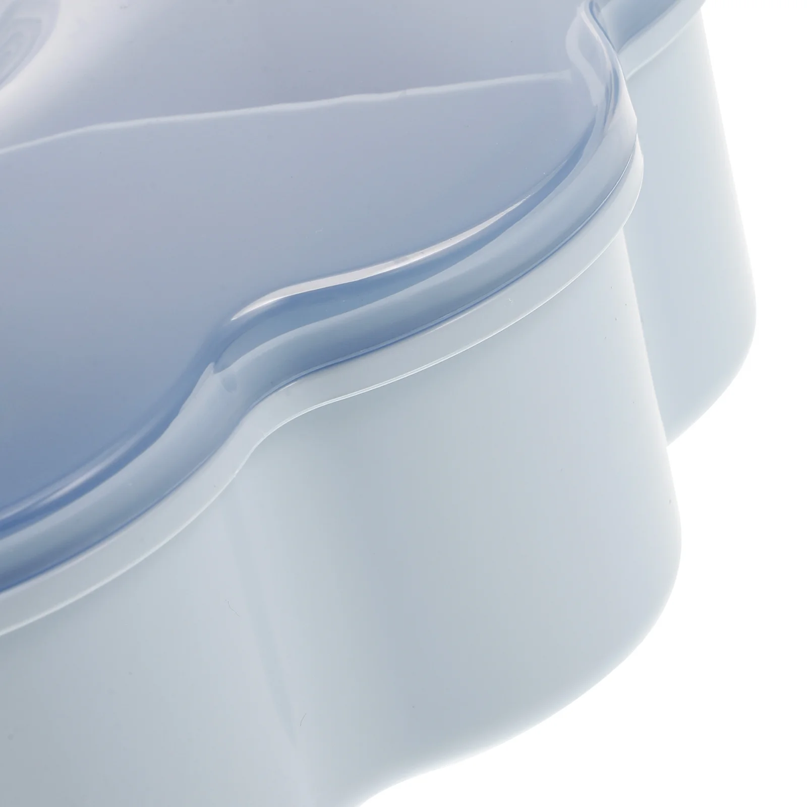

Food Storage Container Lidded Compartment Snack For Dried Fruit Nuts Candies Desktop Serving Organizer Lightweight Plastic