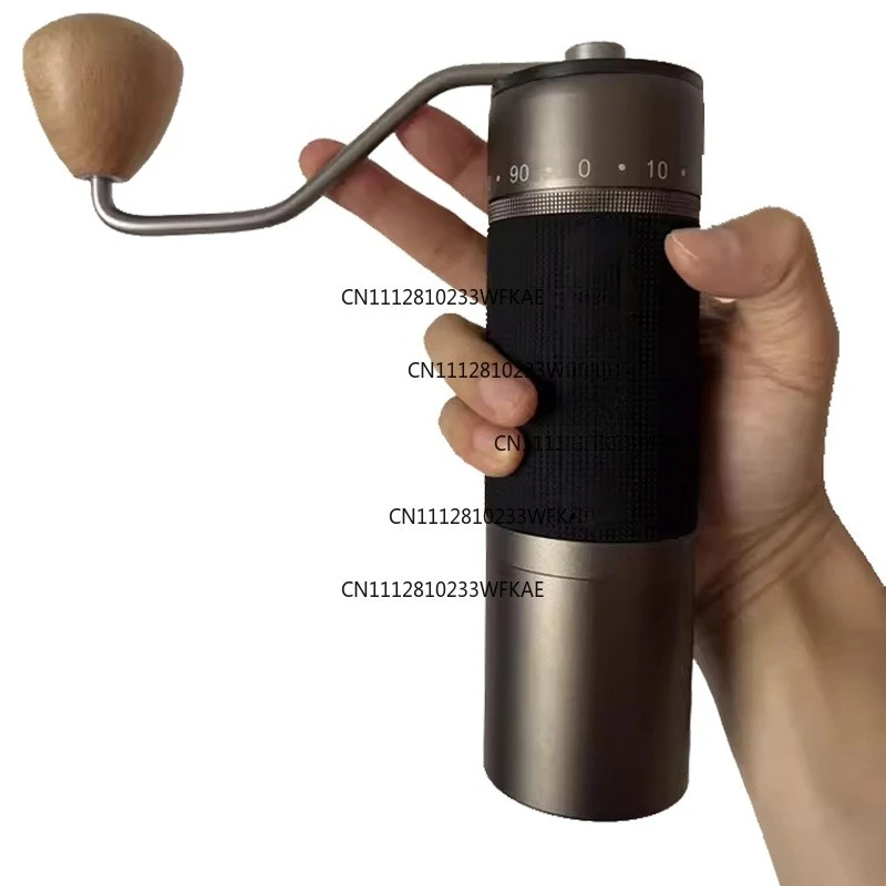 Manual coffee grinder capacity 35g titanium alloy cone, new, high quality