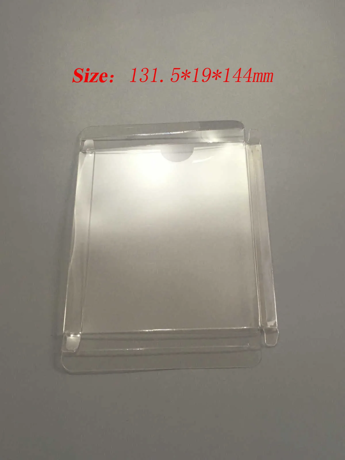 صندوق حماية لقرص واحد PS1 ، إصدار سميك ، شاشة ألعاب حصرية ، تخزين التجميع ، صندوق شفاف