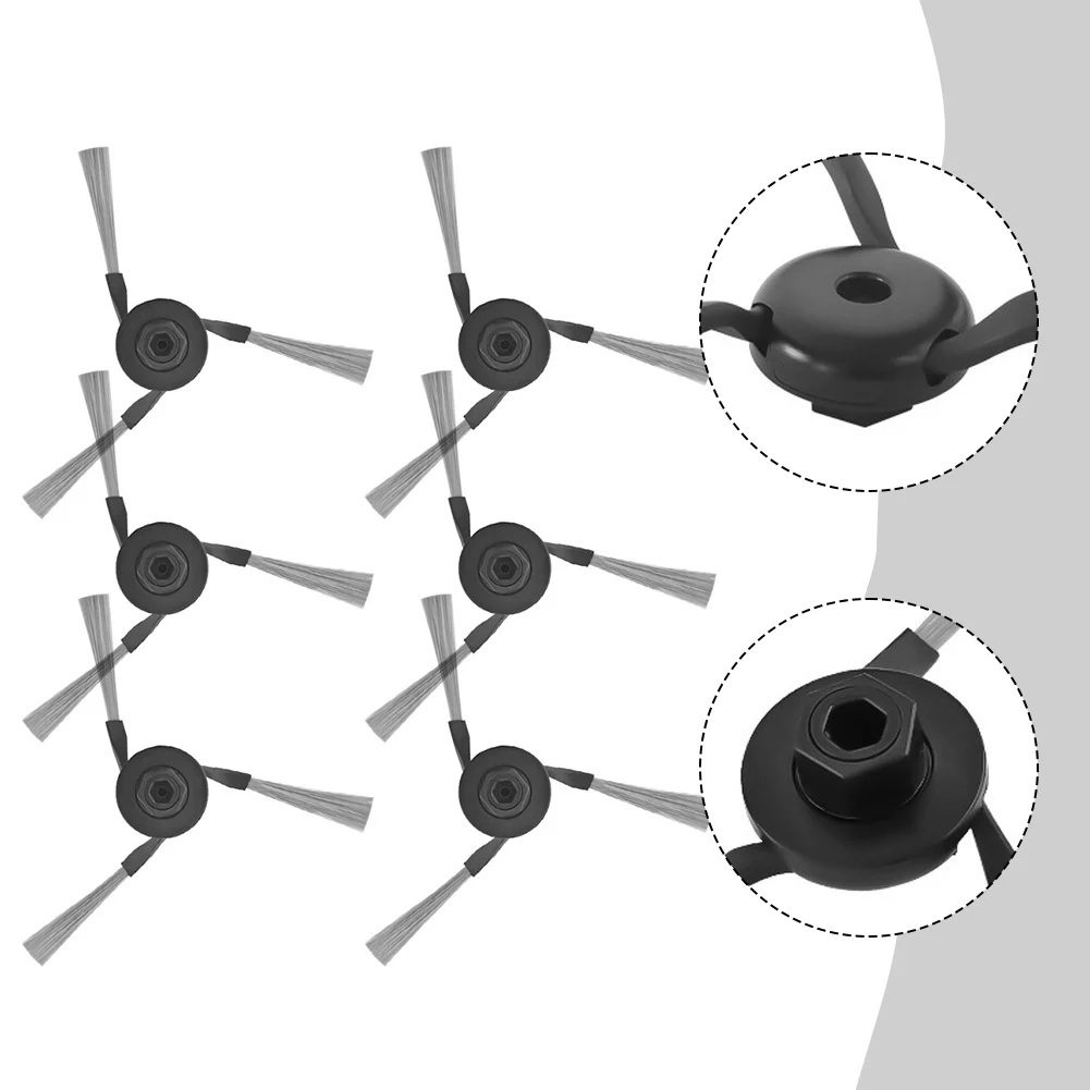

Replacement Set Matrix10 Side Brush Robot Vacuum Maintenance Nylon Bristles Corner Cleaning Design Easy Installation