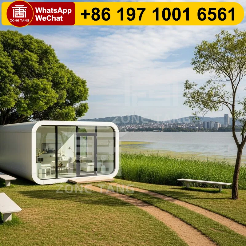 

Customize Design Capsule Houses High Quality Apple House Luxury Modern Factory Custom Hot Sale Price Home Insulation Selling
