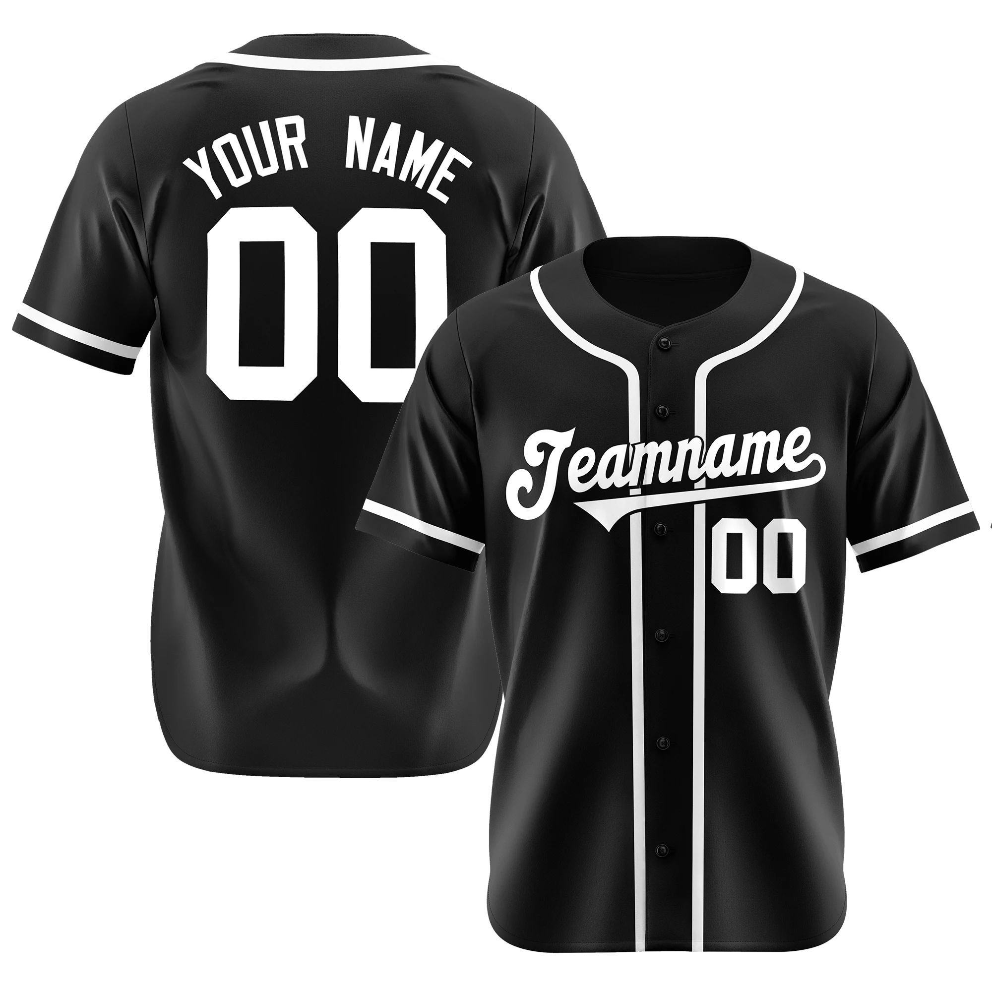 

Custom Full Button Vintage Baseball Shirts Stitched Name Personalized Polyester Softball Sports Uniforms for Adults