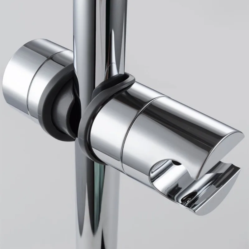 Adjustable Shower Head Holder for Slide Bar,Universal 18-25MM Rail Head Bracket Holder
