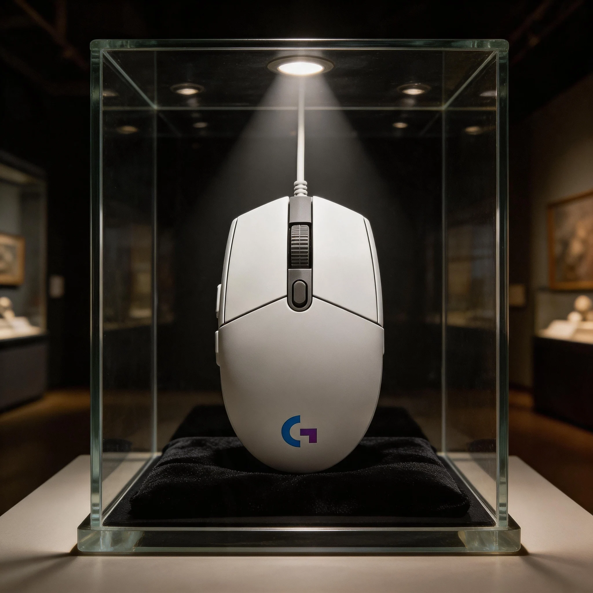 Ratón para juegos con cable USB Logitech G102/G203, con 8000 DPI, lo que le da una ventaja en la precisión de la puntería.