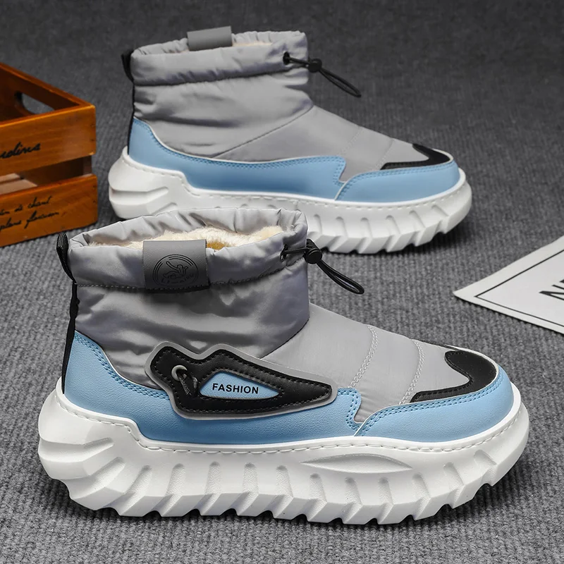 

Лидер продаж, зимняя удобная мужская спортивная обувь, амортизирующие уличные кроссовки, легкая и гибкая хлопковая обувь