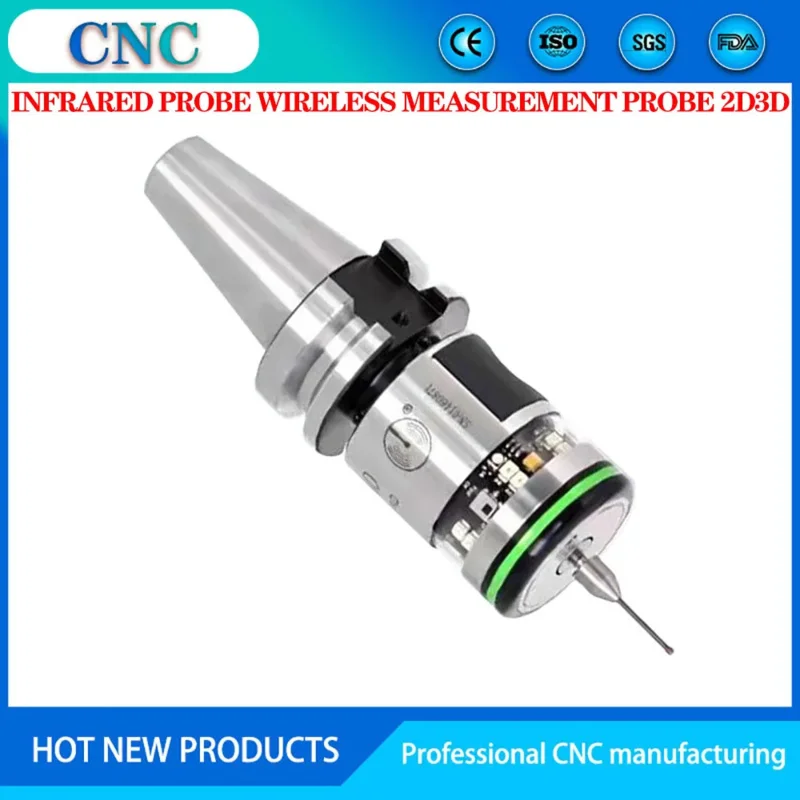 CNC machining center optical machine tool infrared wireless measurement probe 2D3D mold inspection sensor T-40