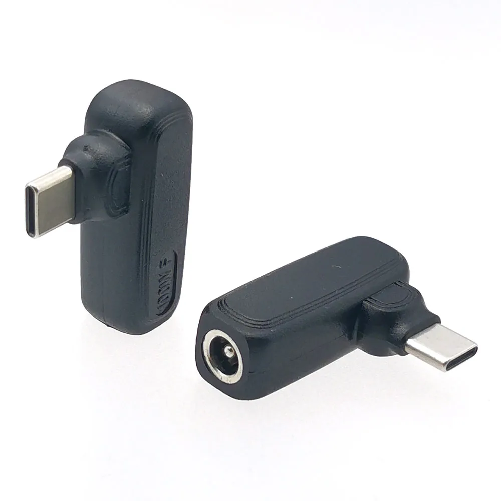 1pc 100W DC 5.5*2.1 5.5*2.5 Female To USB Type C Plug Universal Laptop Charger Converter PD Power Adapter Connector For Lenovo H