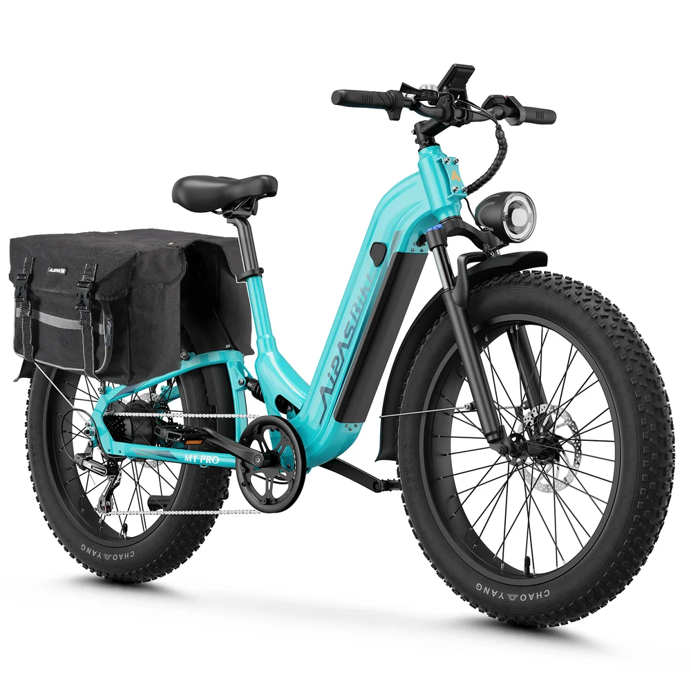 26 Fat Tire 1800W Electric Mountain Bike 48V 17.5Ah 36MPH For Adults image 1