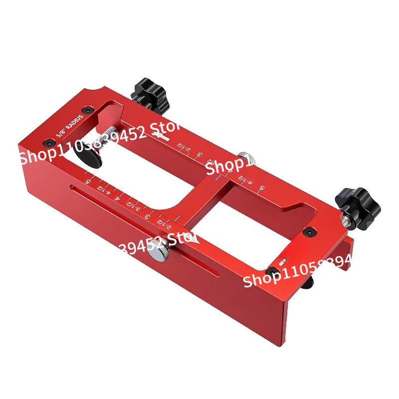 For door hinge opening positioner, wooden door cabinet hinge installation aluminum alloy opening mold