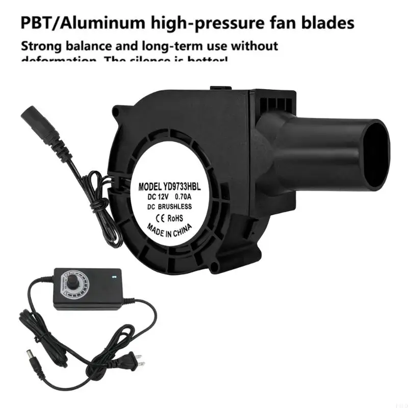 2025 New Durability Plastic BBQ Fan For Enhances Airflows In Various Setting Air Blower