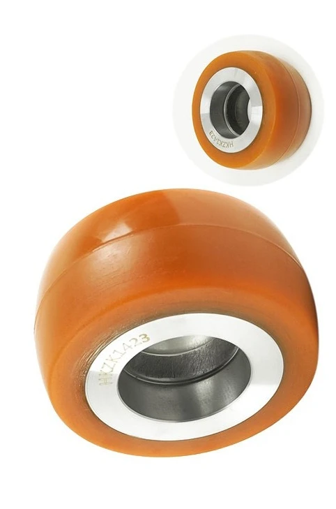 115 * 55-52 Auxiliary Wheel Electric Forklift Wheel Handler Stacker Balance Bearing Wheel