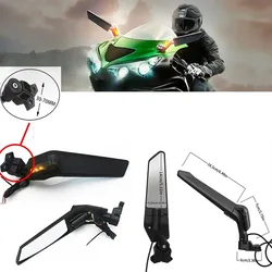 Motorcycle Wind Wing Adjustable Rotating Rearview Mirror For Honda CBR1000RR Ducati Panigale 1199 Yamaha R6 GSXR YZF R125 ZX6R