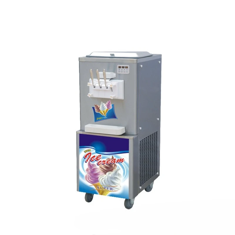 

Ice Cream Machine, Commercial, Vertical, Soft Fully Automatic, Cones tainless Steel