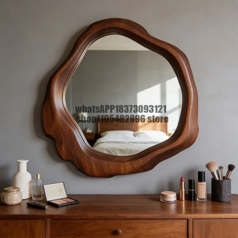 Nordic, wind and cloud makeup mirror, high-value living room bedroom decoration mirror, washing mirror, dressing mirror