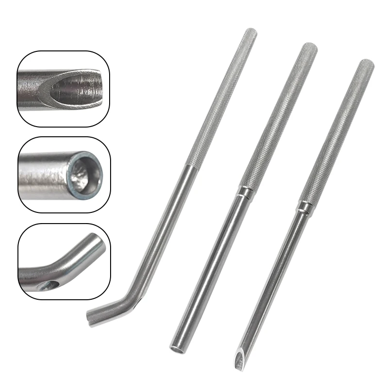 GREATLH Orthopedic Kirschner Needle Punch Elastic Titanium Needle Bender Stainless Steel Orthopedic Instrument