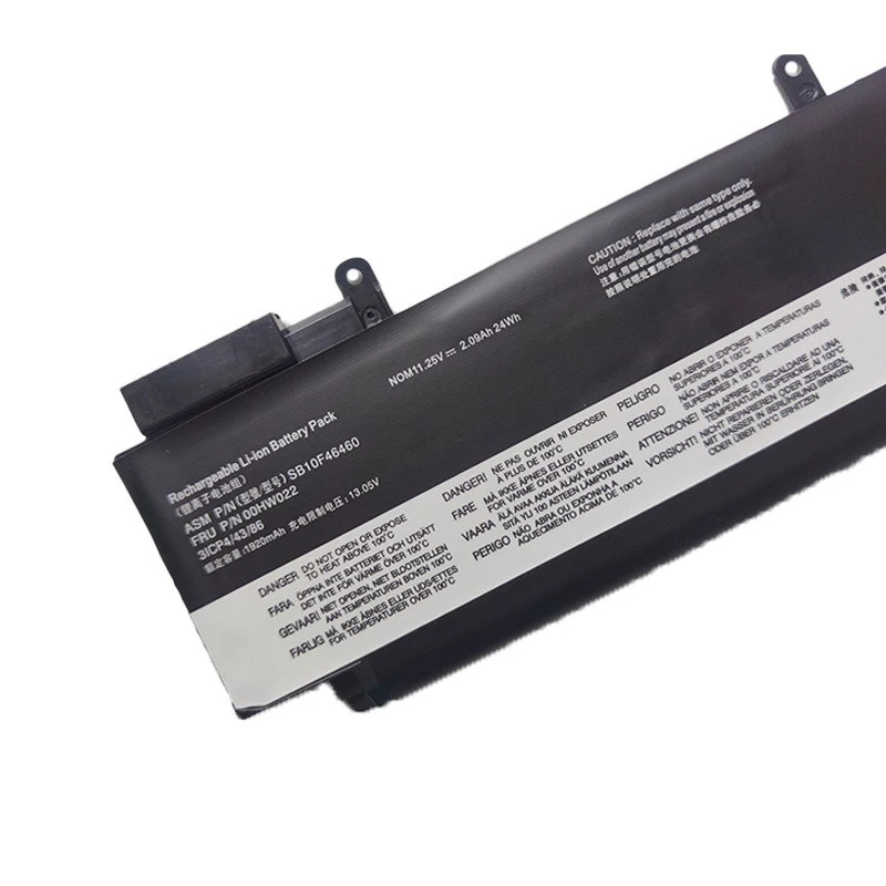 100% جديد 0HW022 بطارية الكمبيوتر المحمول 11.25 فولت 2090 مللي أمبير لينوفو ثينك باد T470s T460s 01AV407 00HW023 بطارية بديلة عالية الجودة