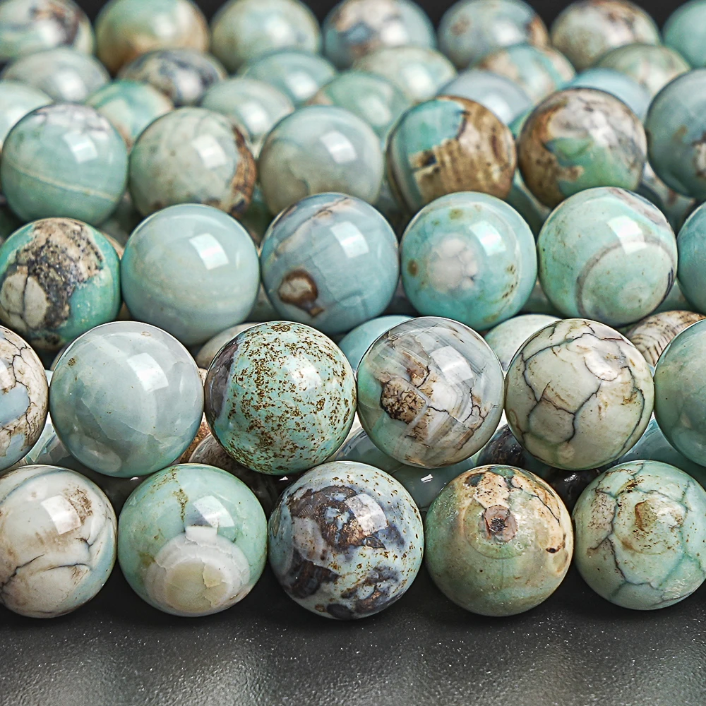 6MM Natural Stone Beads Crazy Lace Agate Round Beads For Jewelry Making Bracelets Necklace Design Diy Accessories