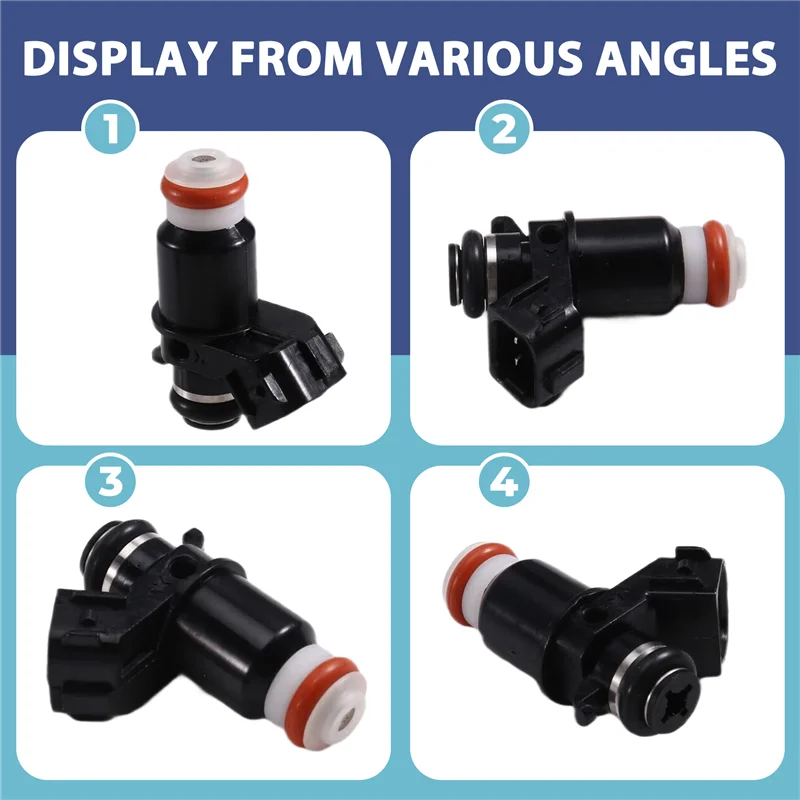 

Motorcycle Fuel Injectors 4Pcs Kit For Suzuki GSXR1000 Z AN400 650 1500-15710-10G00 1571010G00