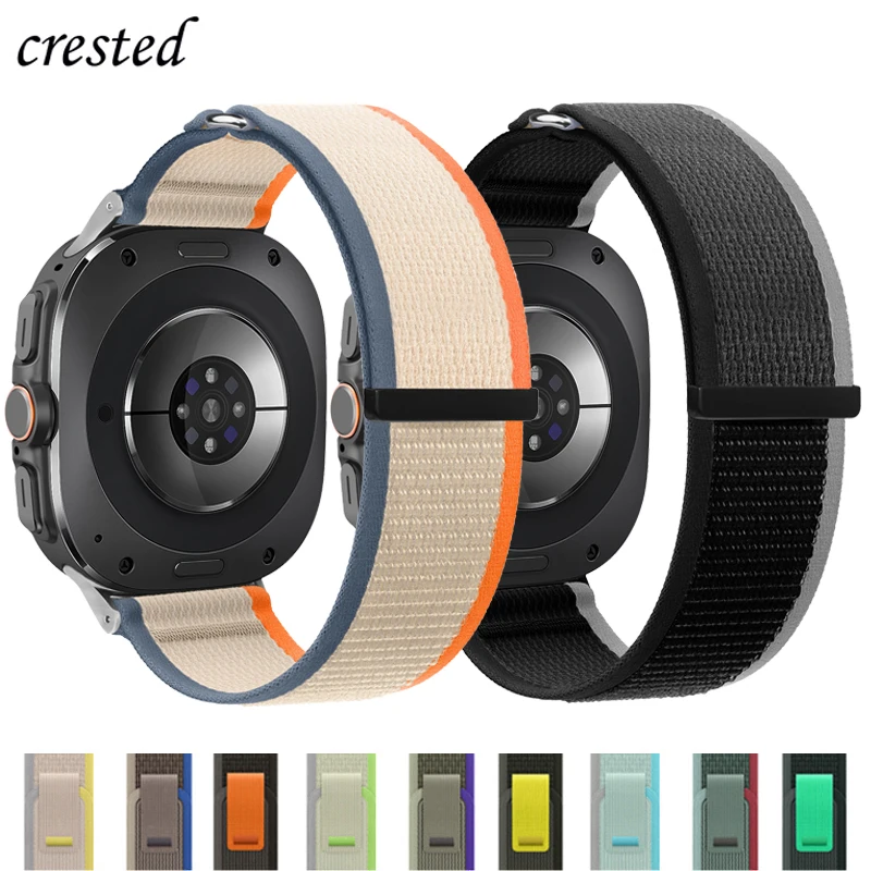 Trail Loop For Samsung Galaxy Watch 7 Ultra band 47mm Accessories Sport Nylon Bracelet correa For Galaxy watch ultra Strap 47 mm