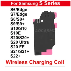 For Samsung Galaxy S7 Edge S8+ S9 S9+ S10 S10E S20 FE Ultra S21 S22 Plus Wireless Charging Induction Coil NFC Replacement Parts