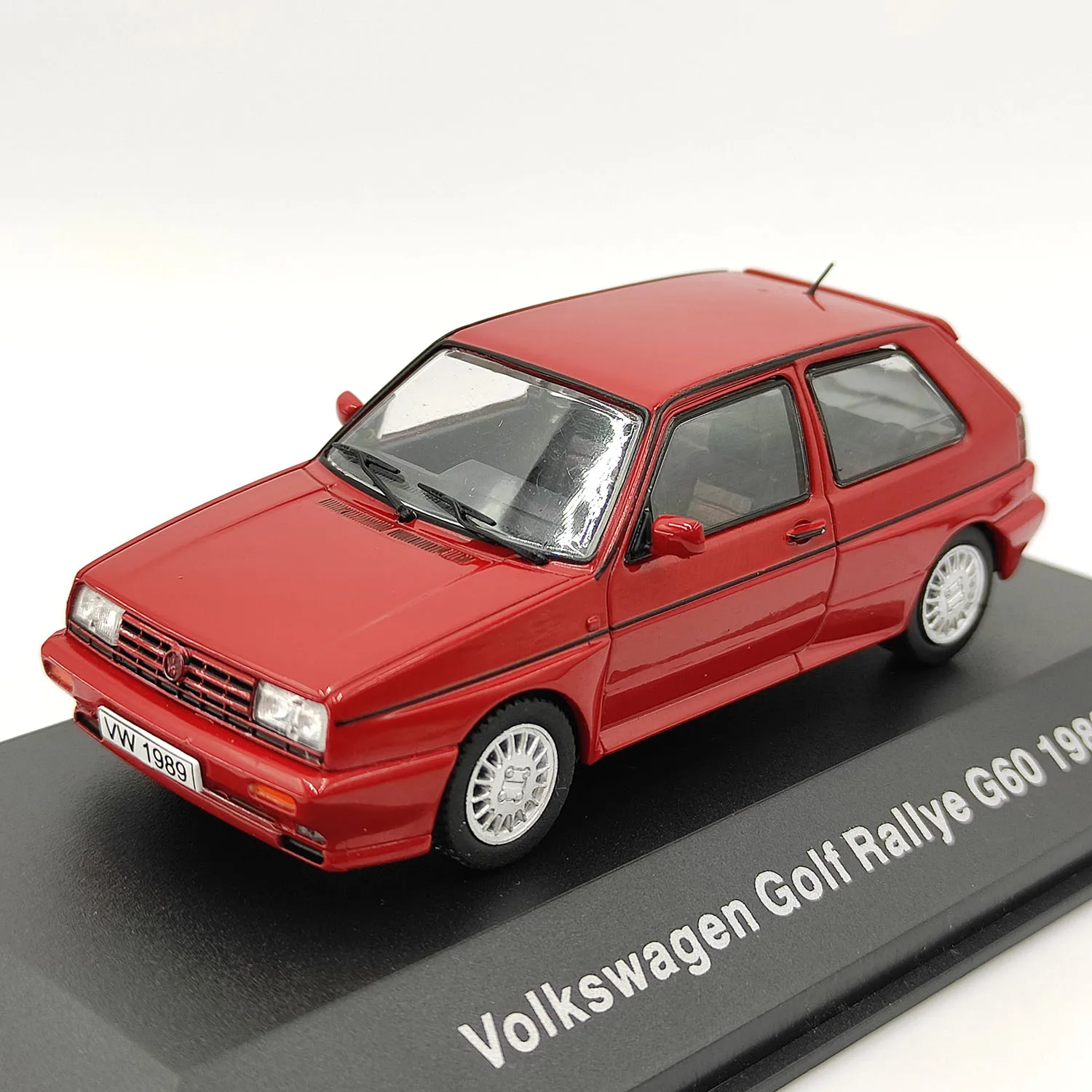 

Diecast IXO 1/43 Scale VW Golf Rally G60 1989 Simulation Alloy Car Model Collectible Toy Gift Souvenir Display