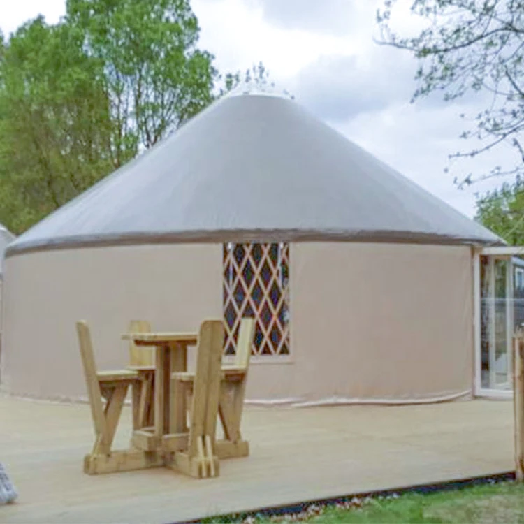 Yurt Mongolian Dome House Z prefabrykowany domowy namiot Yurta