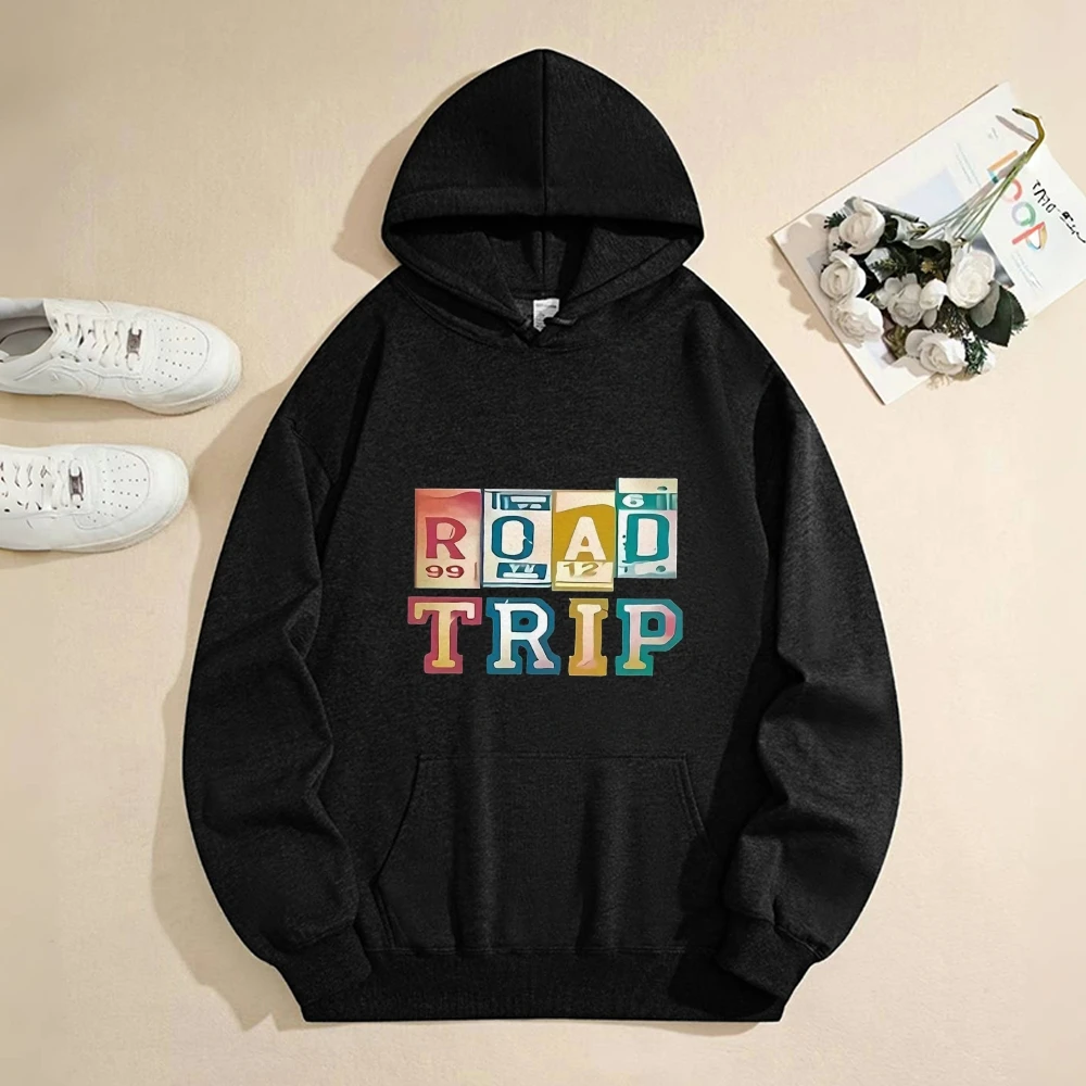 รายการเทรนด์ฤดูใบไม้ร่วงของผู้ชายและผู้หญิงผ้าฝ้ายแท้วินเทจล้างจดหมาย - เสื้อฮู้ดพิมพ์ลาย Interpreting Street Cool Trend Vibe