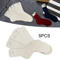 5x Sock Blockers Handmade Wooden Stocking Display Sock Knitting Tools for Adults Beginners Women Men Craft Lovers Birthday Gift