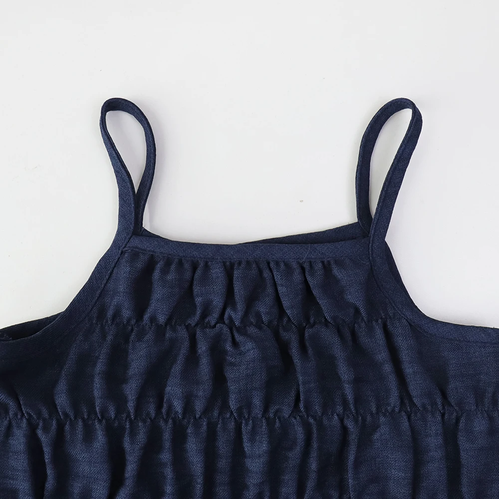 الصيف النسخة الكورية موضة جديدة 3-7 سنوات الفتيات لطيف تكدرت الحمالات تانك القمم + السراويل 2 قطعة مجموعة الاطفال ملابس كاجوال #3