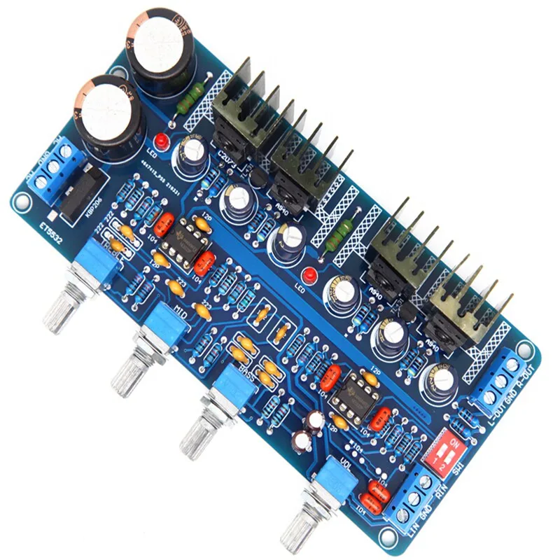 

Hifi amplifier fever front board et5532 tone board class a parallel front board fever bile flavor