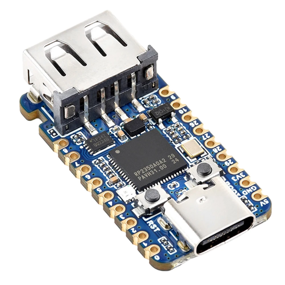 RP2350-USB-A Mini Development Board gebaseerd op voor Raspberry Pie RP2350A 520KB SRAM 2MB Flash Type-C