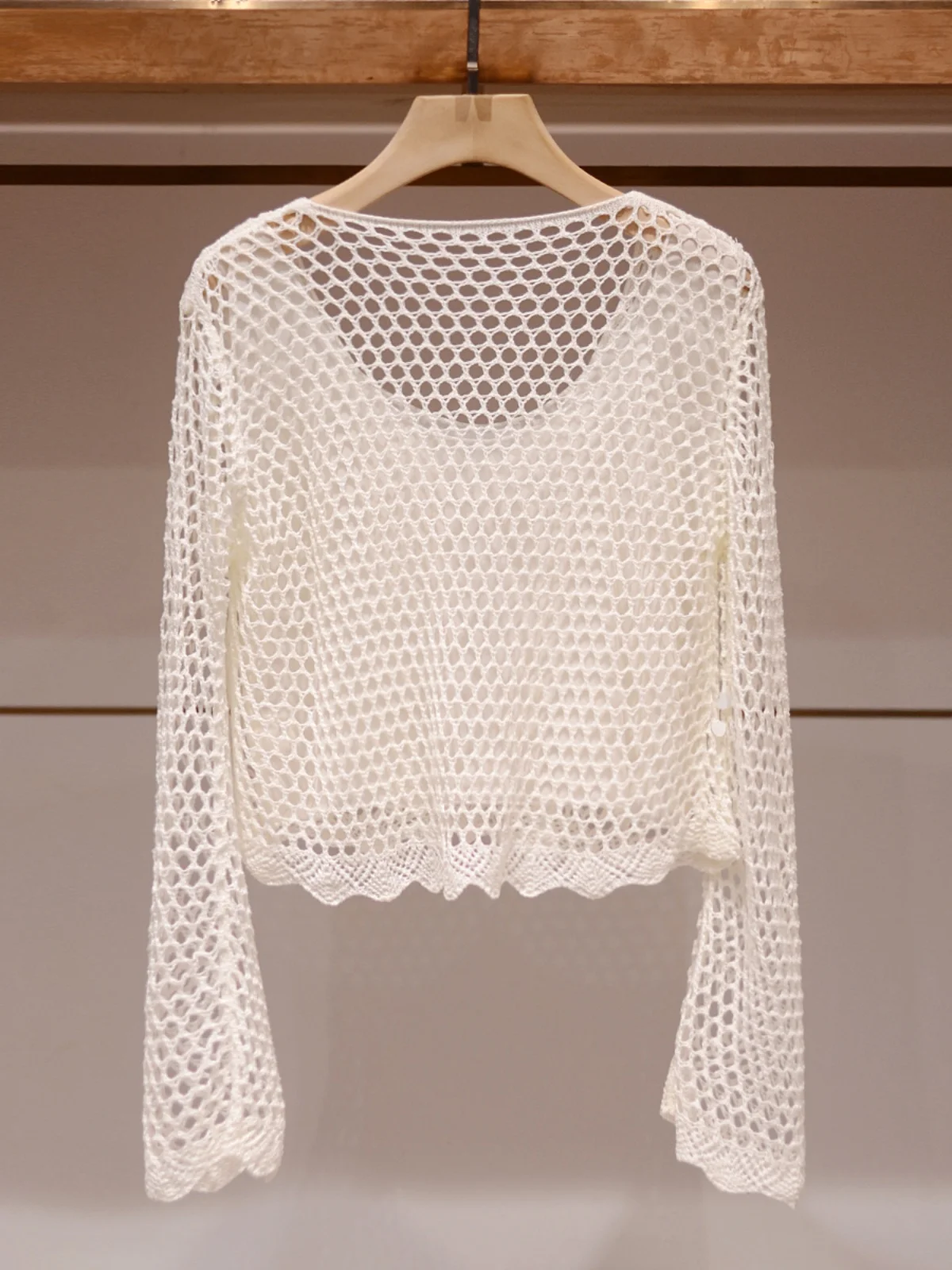 Women's Loose Long Sve round Ne Knitted Sweater White Breathable Comfortable Faionable Commute Sle Autumn New Arrival